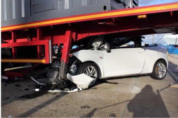 Over 200 Deaths Per Year Linked to Underride Crashes